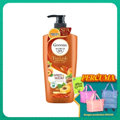 GINVERA Real Spa Apricot Nourshing Shower Scrub 750g