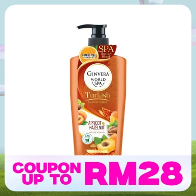 GINVERA Real Spa Apricot Nourshing Shower Scrub 750g