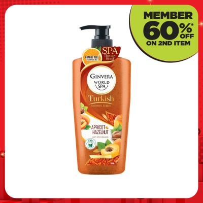 GINVERA Real Spa Apricot Nourshing Shower Scrub 750g