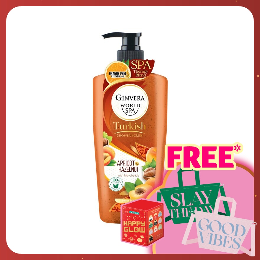 Real Spa Apricot Nourshing Shower Scrub 750g