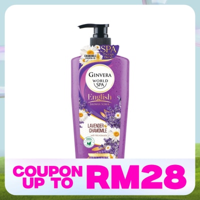 GINVERA Real Spa Lavender Shower Scrub 750g