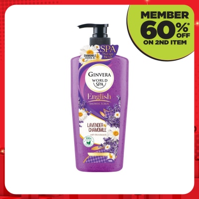 GINVERA Real Spa Lavender Shower Scrub 750g