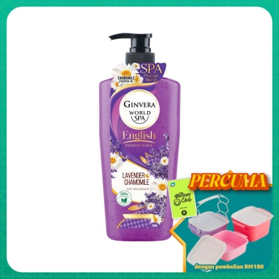 GINVERA - Real Spa Lavender Shower Scrub 750g