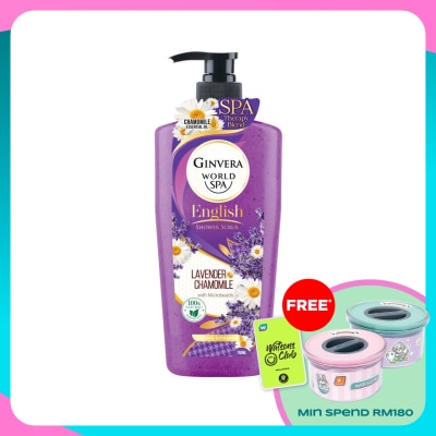 GINVERA Real Spa Lavender Shower Scrub 750g