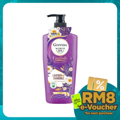 GINVERA Real Spa Lavender Shower Scrub 750g