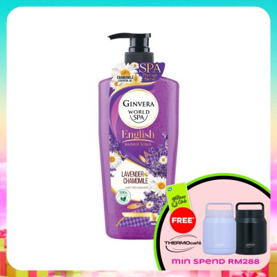 GINVERA - Real Spa Lavender Shower Scrub 750g