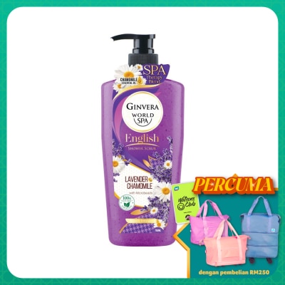 GINVERA - Real Spa Lavender Shower Scrub 750g