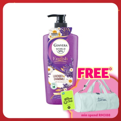 GINVERA Real Spa Lavender Shower Scrub 750g