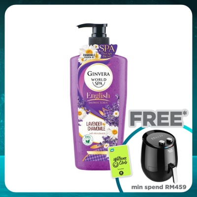 GINVERA Real Spa Lavender Shower Scrub 750g