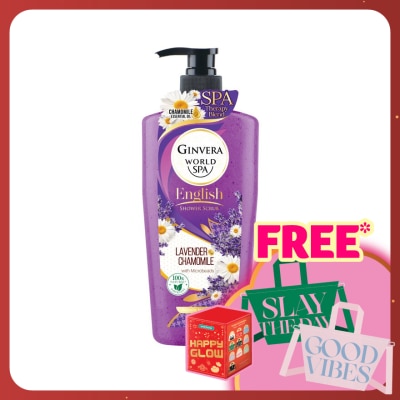 GINVERA Real Spa Lavender Shower Scrub 750g