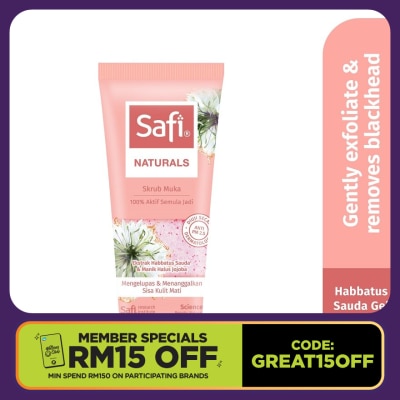 SAFI Naturals Facial Scrub Habbatus Sauda 100G