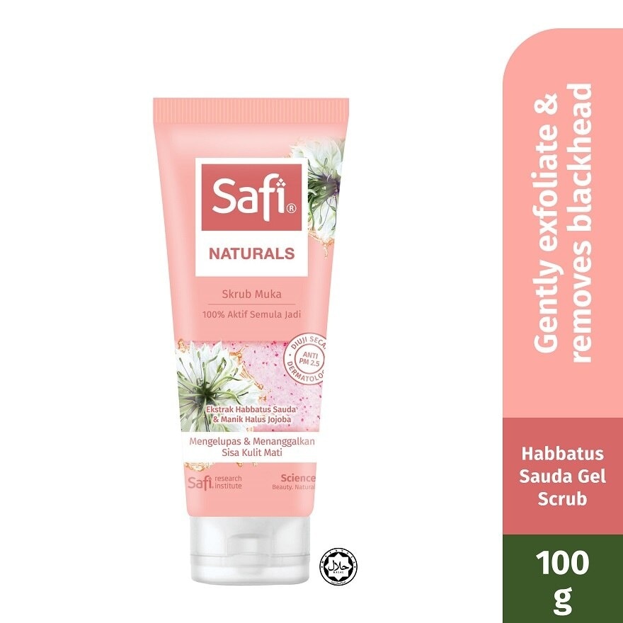 Naturals Facial Scrub Habbatus Sauda 100G