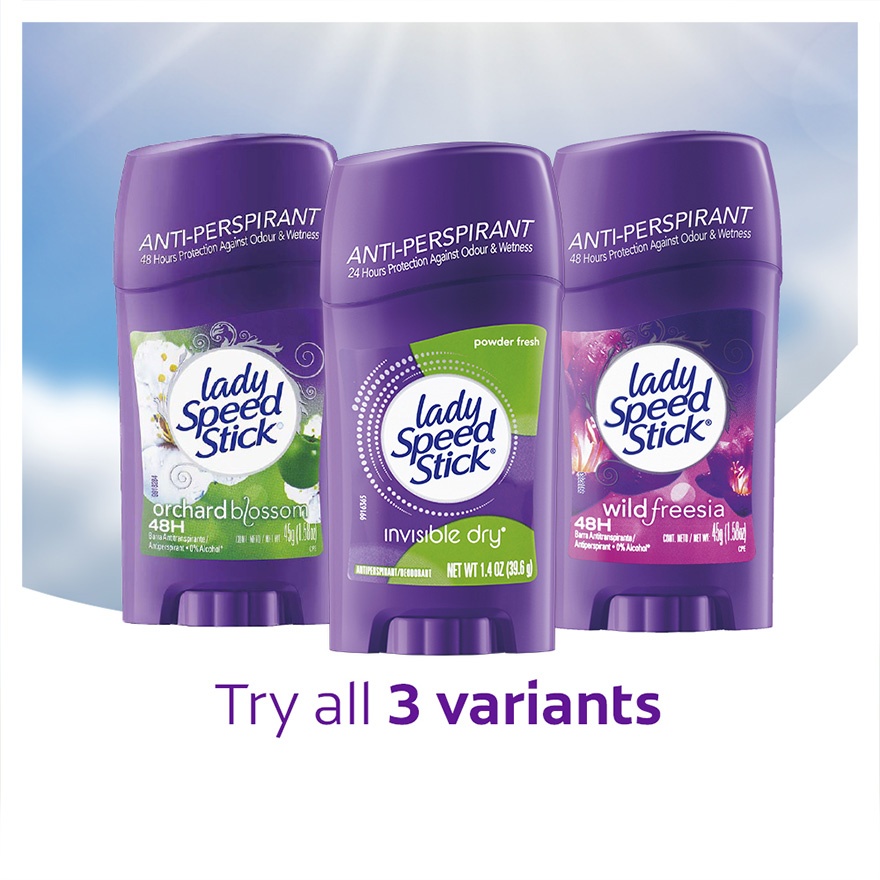 Lady Speed Stick Orchard Blossom Deodorant 45g image