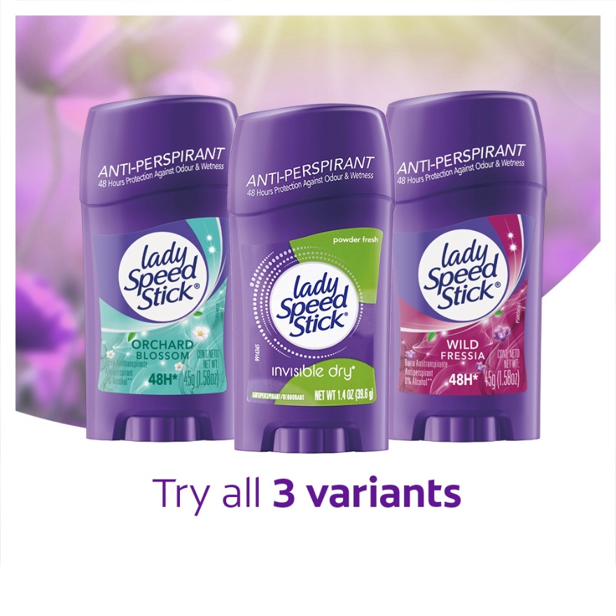 Lady Speed Stick Wild Freesia Deodorant 45g image
