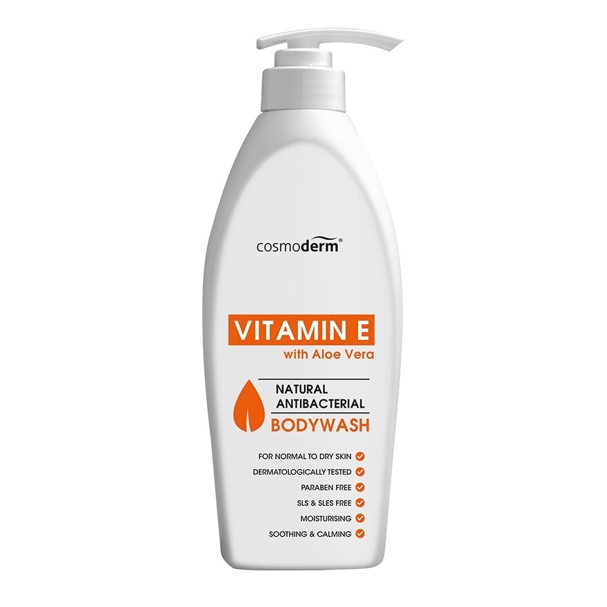 Vitamin E Natural Antibacterial Body Wash 500ml