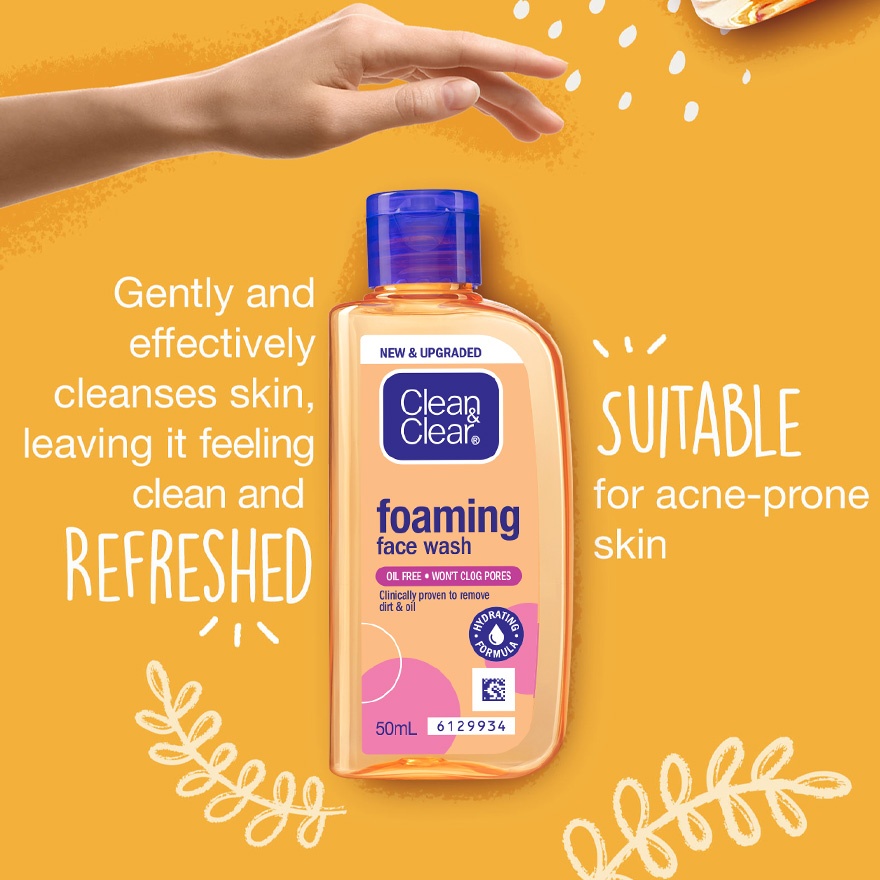 Foaming Facial Wash 50ml (Glowing Skin) image