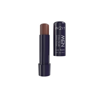 IN2IT MEN Men Colour Matte Finish Lip Balm SPF 20PA++ Caramel MCBM03