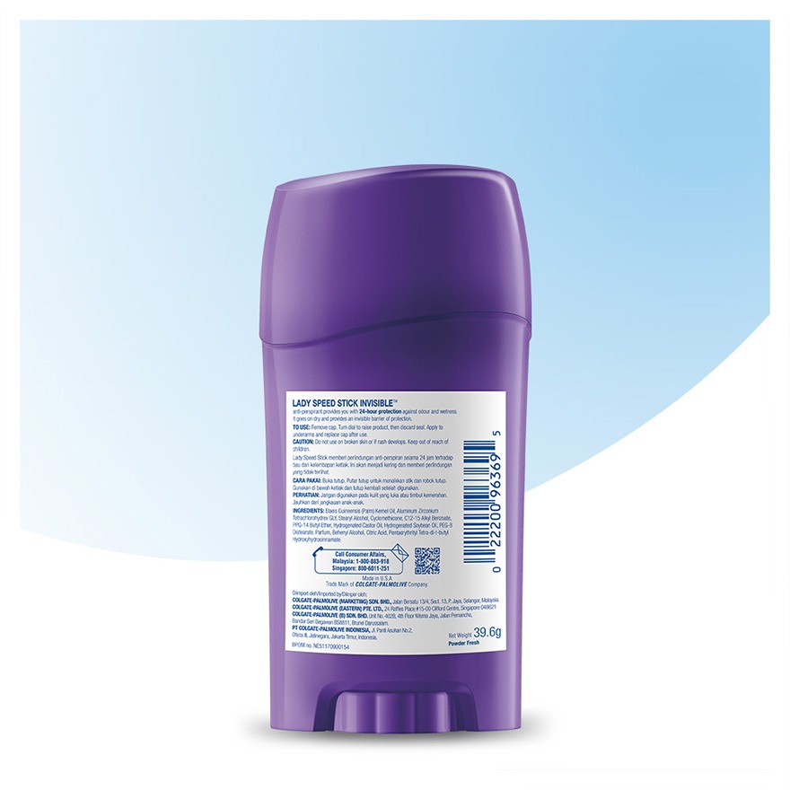 Lady Speed Stick Powder Fresh Deodorant 39.6g image