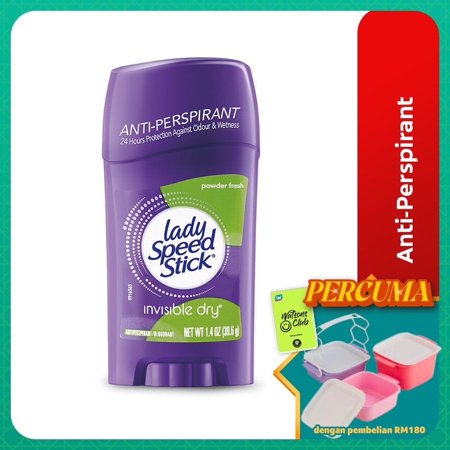 Lady Speed Stick Powder Fresh Deodorant 39.6g
