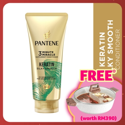 PANTENE 3 Minute Miracles Conditioner 150ml Keratin Smooth