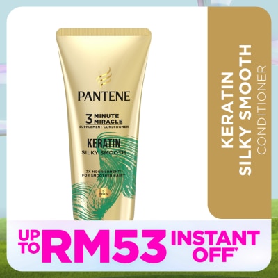 PANTENE 3 Minute Miracles Conditioner 150ml Keratin Smooth