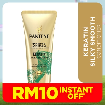 PANTENE 3 Minute Miracles Conditioner 150ml Keratin Smooth