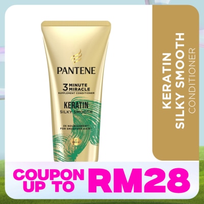 PANTENE 3 Minute Miracles Conditioner 150ml Keratin Smooth