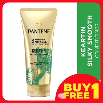 PANTENE 3 Minute Miracles Conditioner 300ml Keratin Smooth