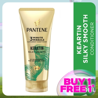 PANTENE 3 Minute Miracles Conditioner 300ml Keratin Smooth