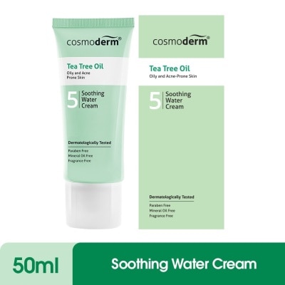 COSMODERM Tea Tree Oil Soothing Water Cream 50ml