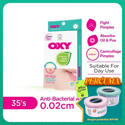 OXY Anti-Bacterial Acne Patch 35's