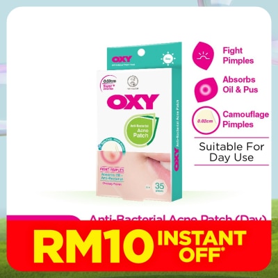 OXY Anti-Bacterial Acne Patch 35's