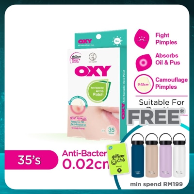 OXY Anti-Bacterial Acne Patch 35's