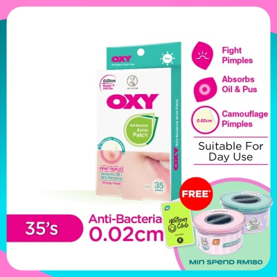 OXY Anti-Bacterial Acne Patch 35's