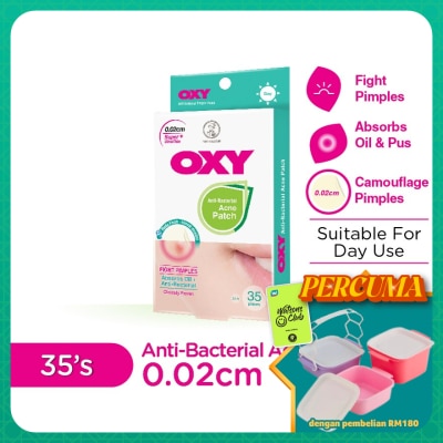 OXY - Anti-Bacterial Acne Patch 35's