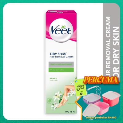 VEET - Hair Removal Cream Leg & Body Dry Skin 100ml