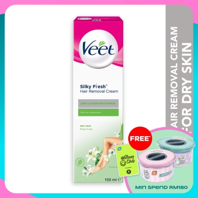 VEET Hair Removal Cream Leg & Body Dry Skin 100ml