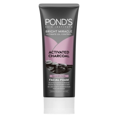 PONDS Bright Miracle Ultimate Oil Control Activated Charcoal Facial Foam 100g