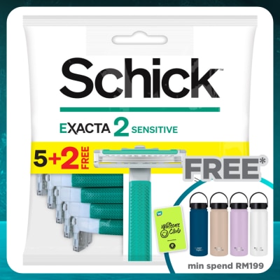 SCHICK ExtraII Sensitive Disposable Razor 5's