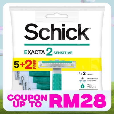 SCHICK ExtraII Sensitive Disposable Razor 5's