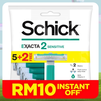 SCHICK ExtraII Sensitive Disposable Razor 5's