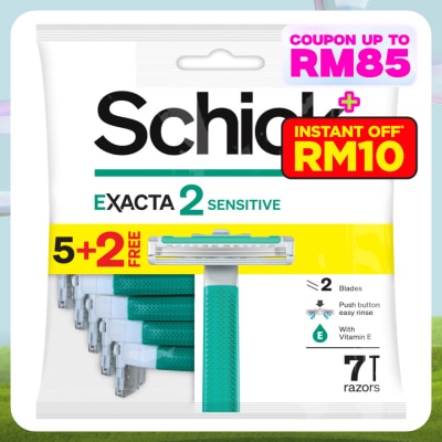 SCHICK ExtraII Sensitive Disposable Razor 5's