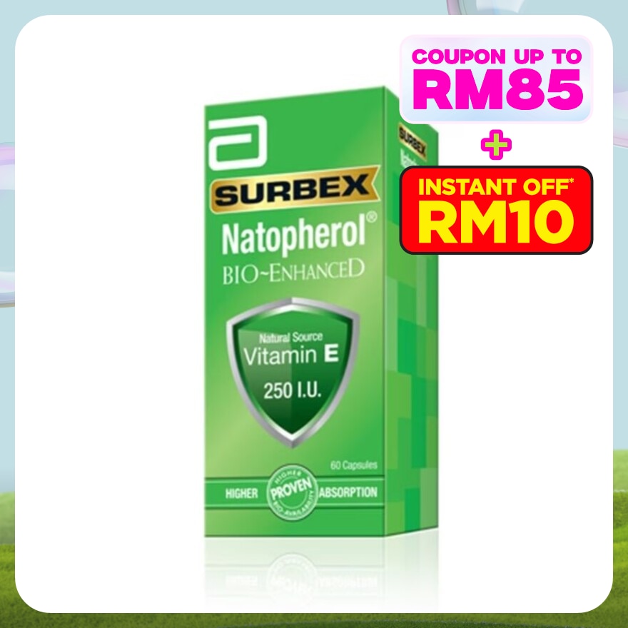 Natopherol Vitamin E 250IU 60s