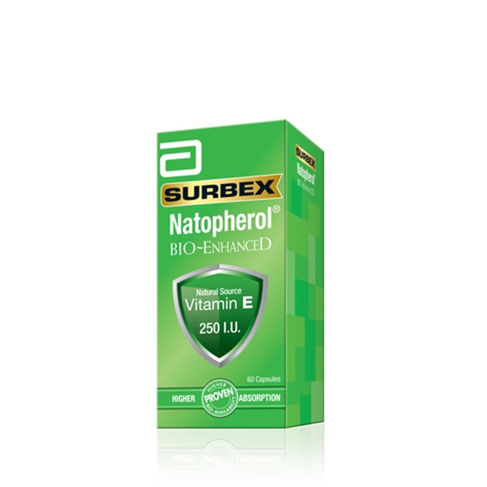 Natopherol Vitamin E 250IU 60s (exp date: Dec 2024)