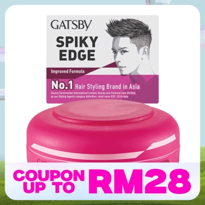 GATSBY Moving Rubber Spiky Edge 80g
