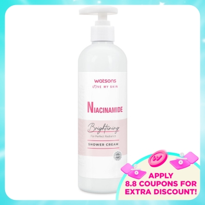 WATSONS - Niacinamide Brightening Cream Body Wash 490ml