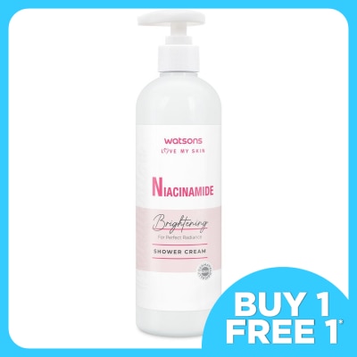 WATSONS Niacinamide Brightening Cream Body Wash 490ml