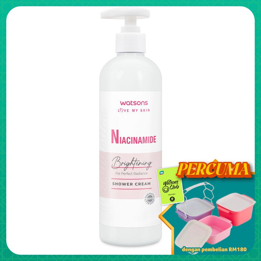 Niacinamide Brightening Cream Body Wash 490ml