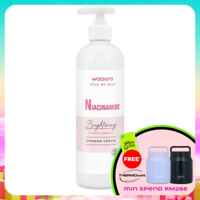 WATSONS - Niacinamide Brightening Cream Body Wash 490ml