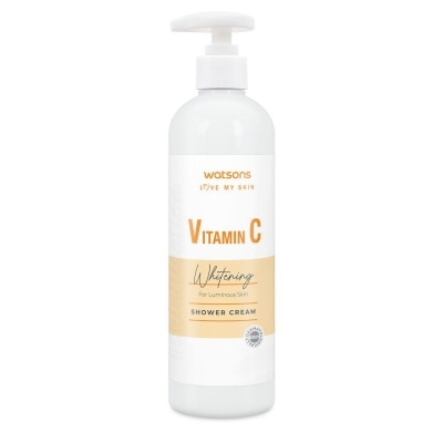 WATSONS Vitamin C Whitening Cream Body Wash 490ml